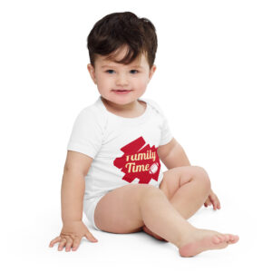 Baby short sleeve one piece - Family Time