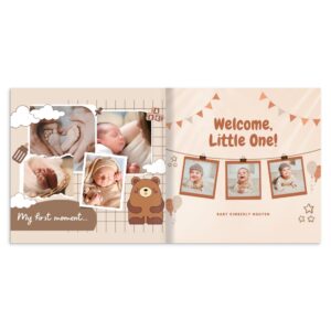 My First Year: A Baby Memory Book to Treasure Forever