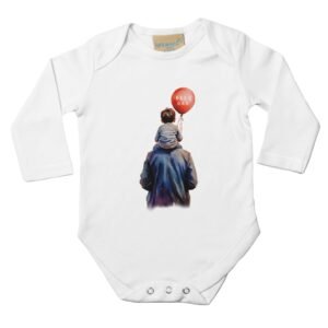 Classic Baby Long Sleeve Bodysuit White - Best DAD